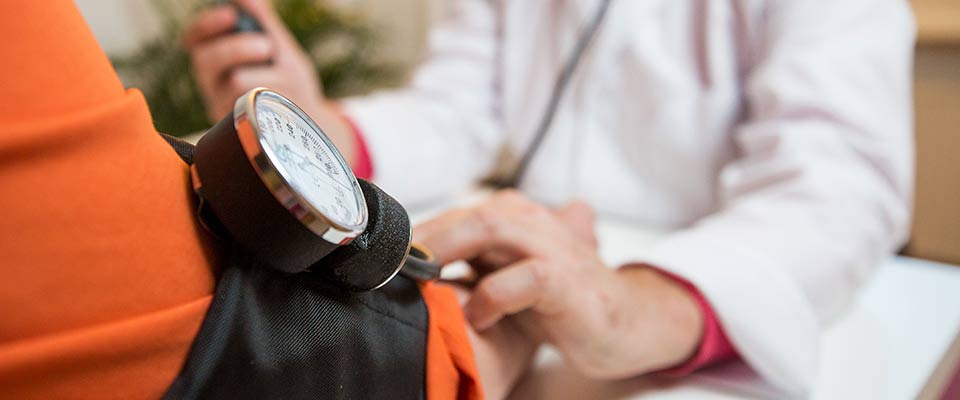 blood pressure check