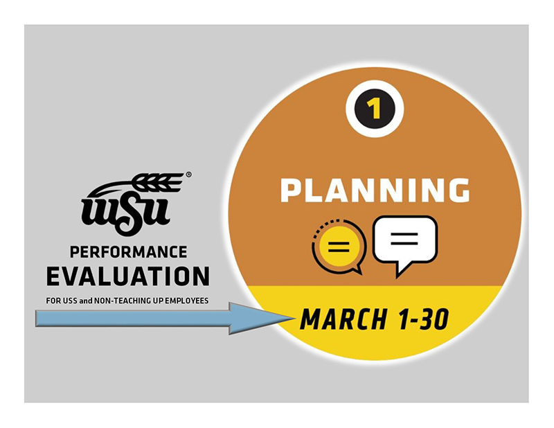 WSU Performance Evaluation for USS and non-teaching UP employees: Planning March 1-30 