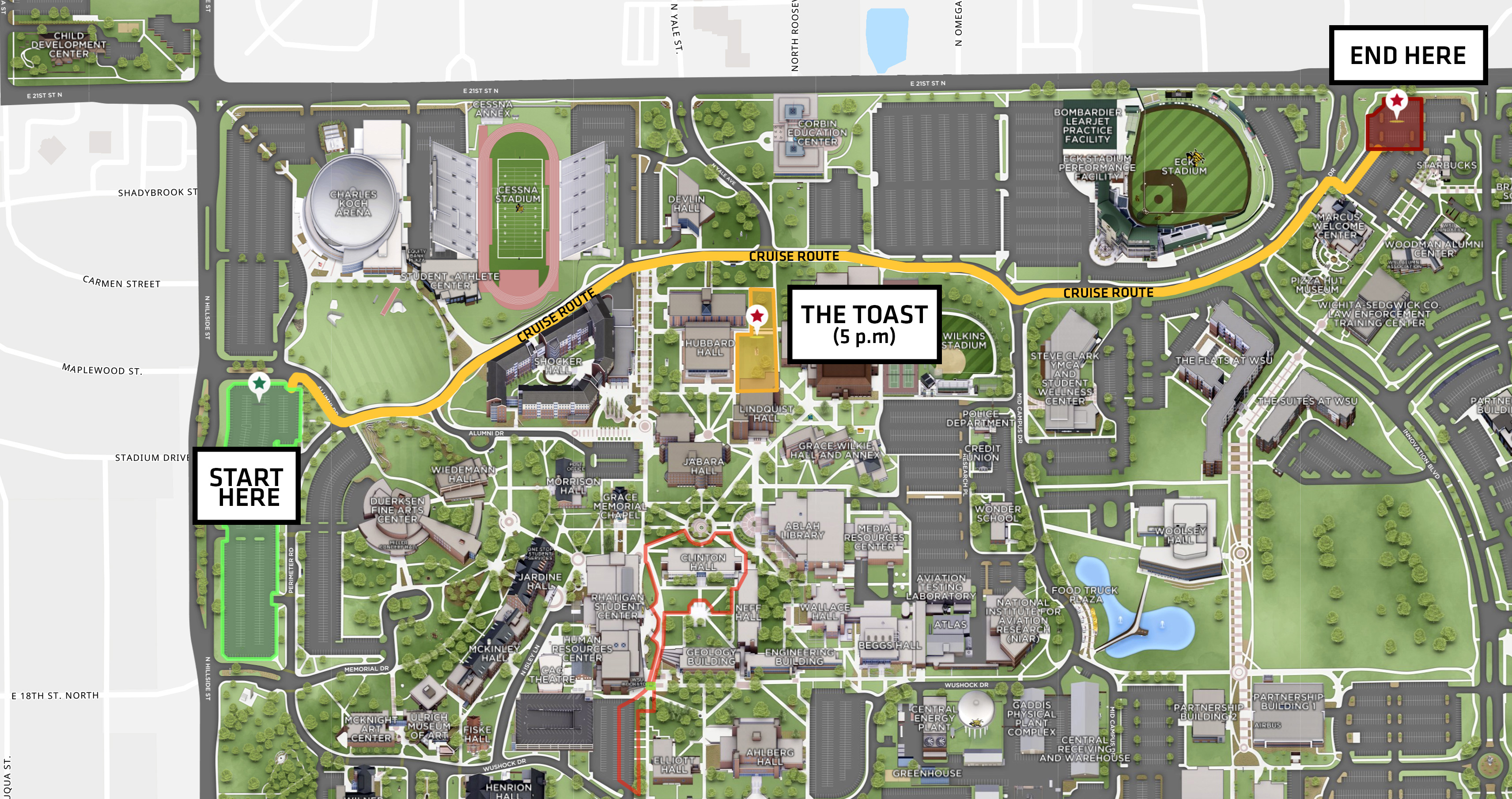 Commencement Cruise Map thumbnail