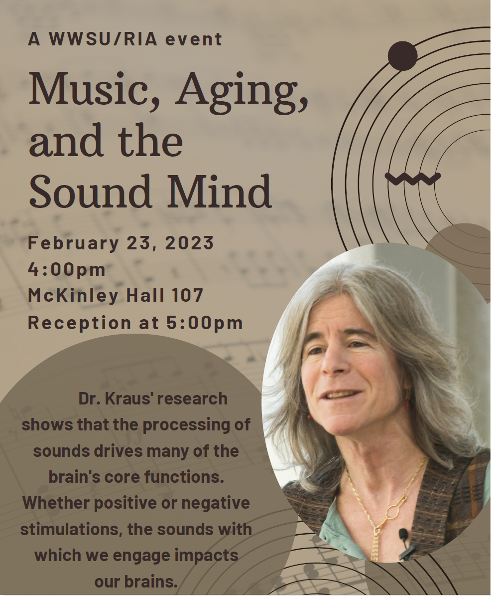 Dr. Nina Kraus's talk - flyer