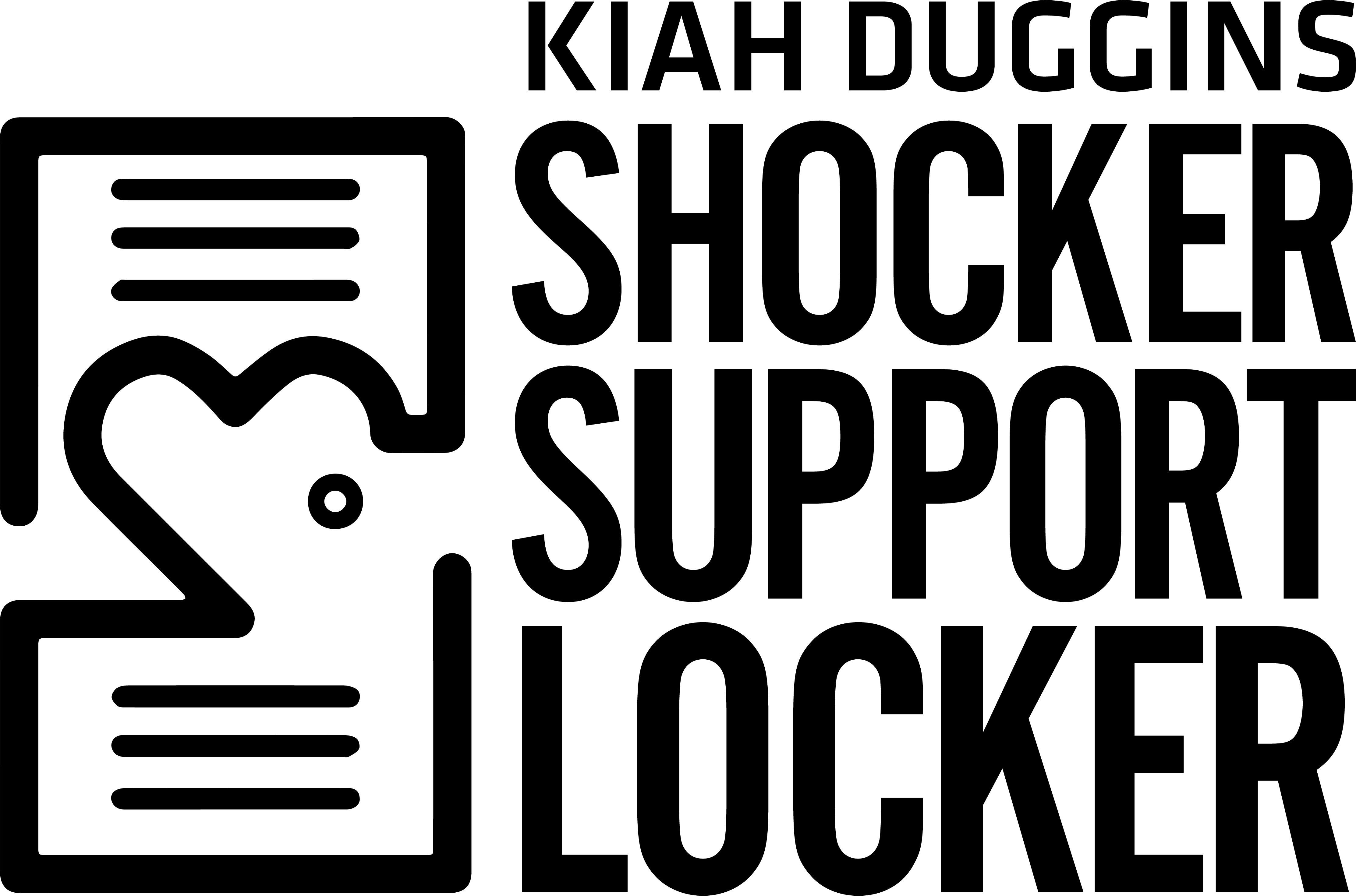 Kiah Duggins Shocker Support Locker