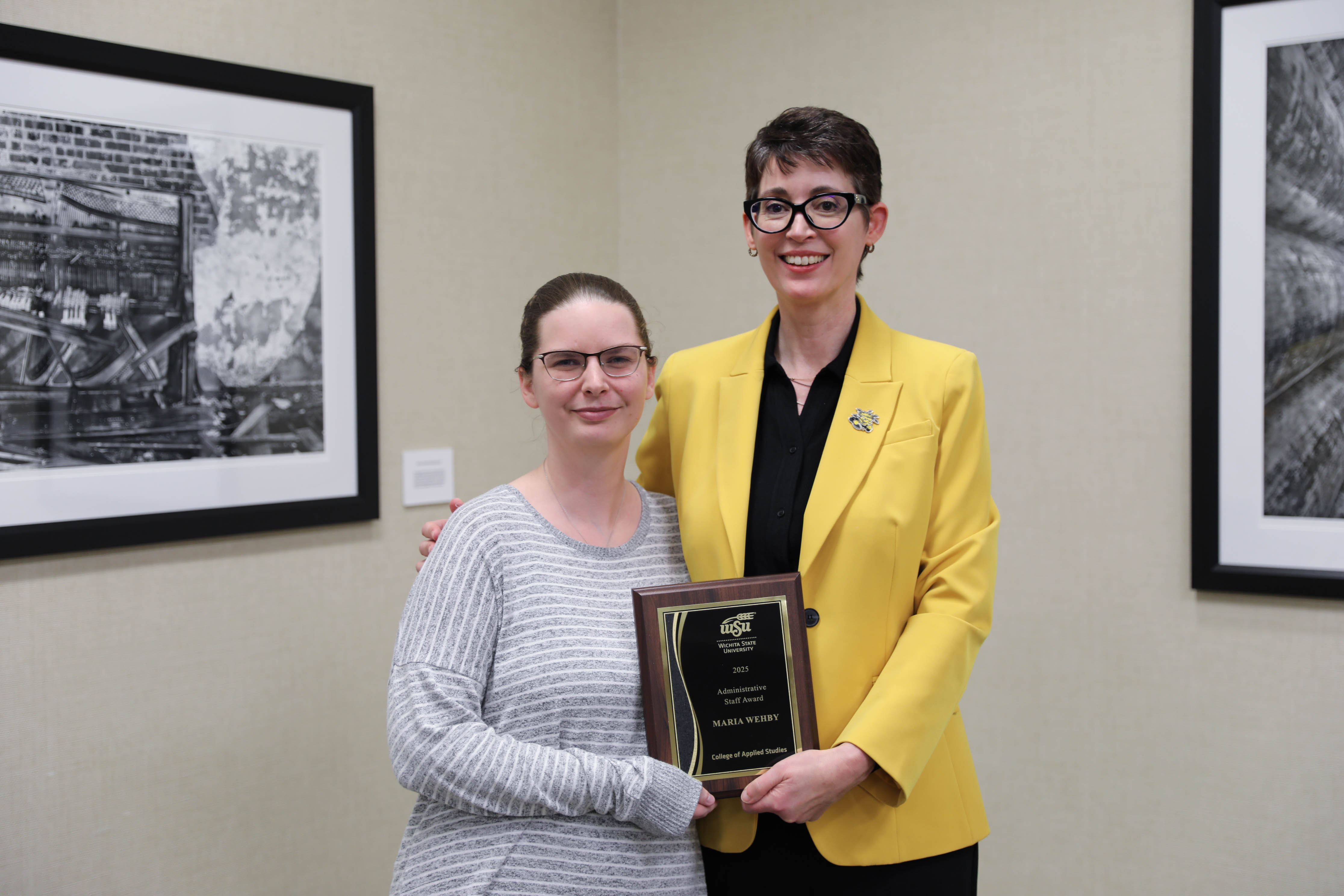 Administrative Staff Award, Maria Wehby