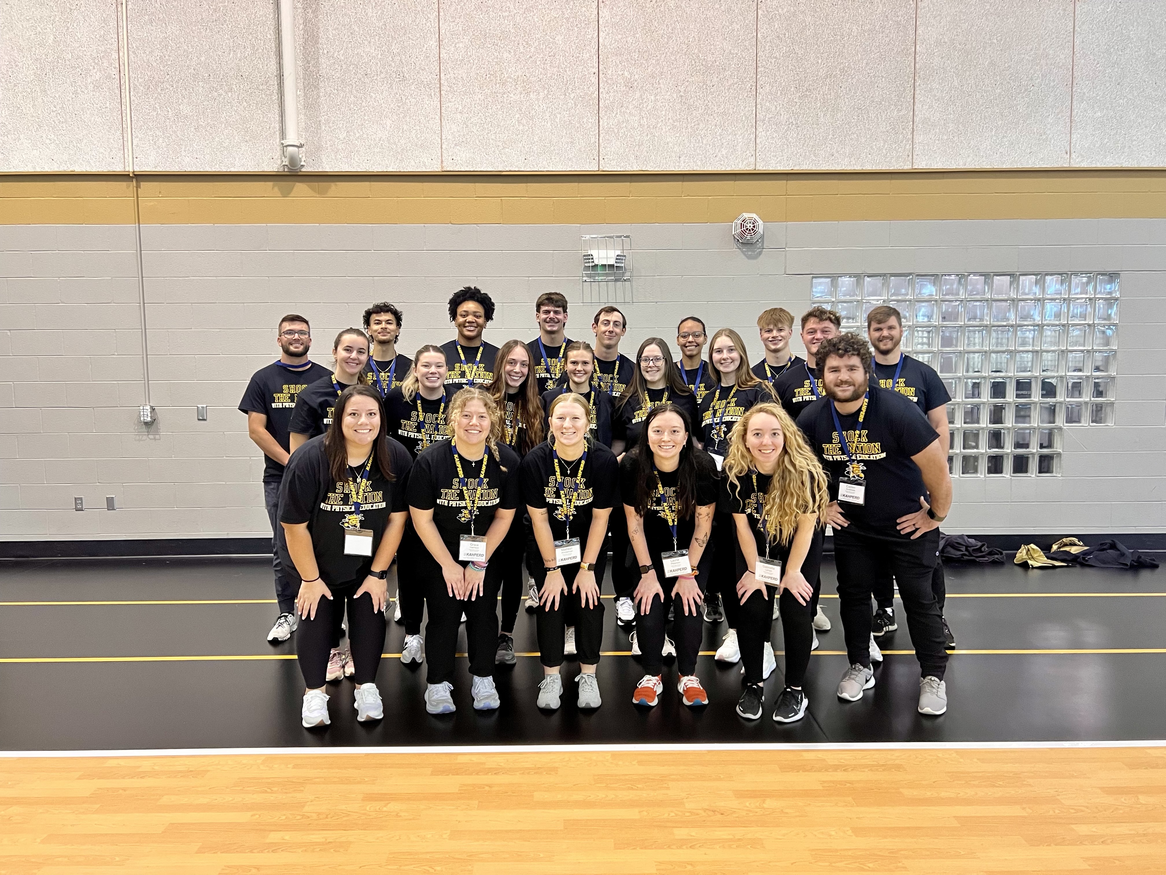 students at the KAHPERD Convention
