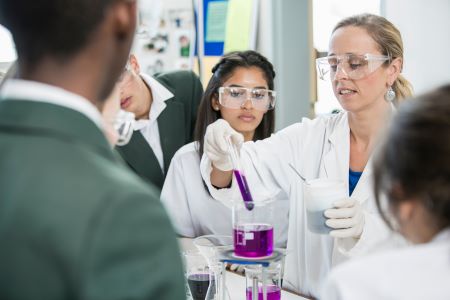 Middle School Science Classroom