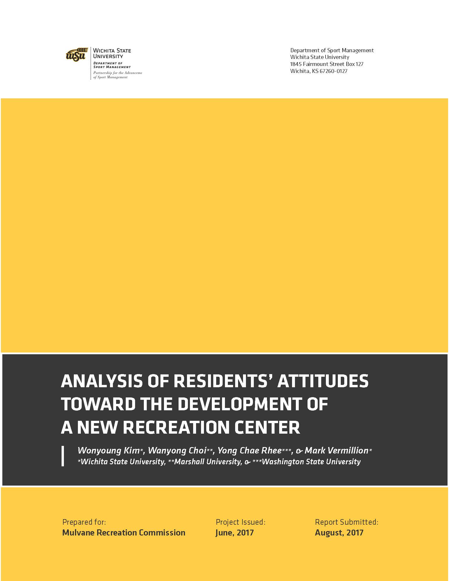 PASM Technical Report, Page 1.