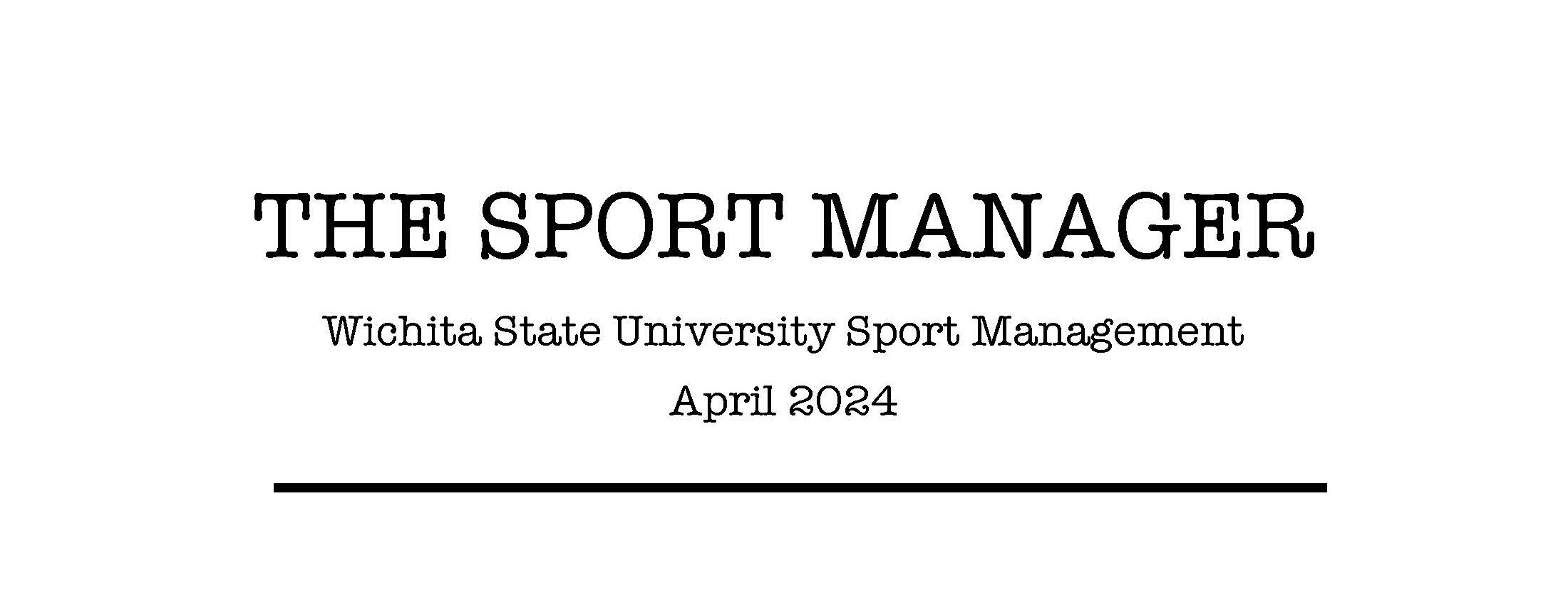 The Sport Manager Banner