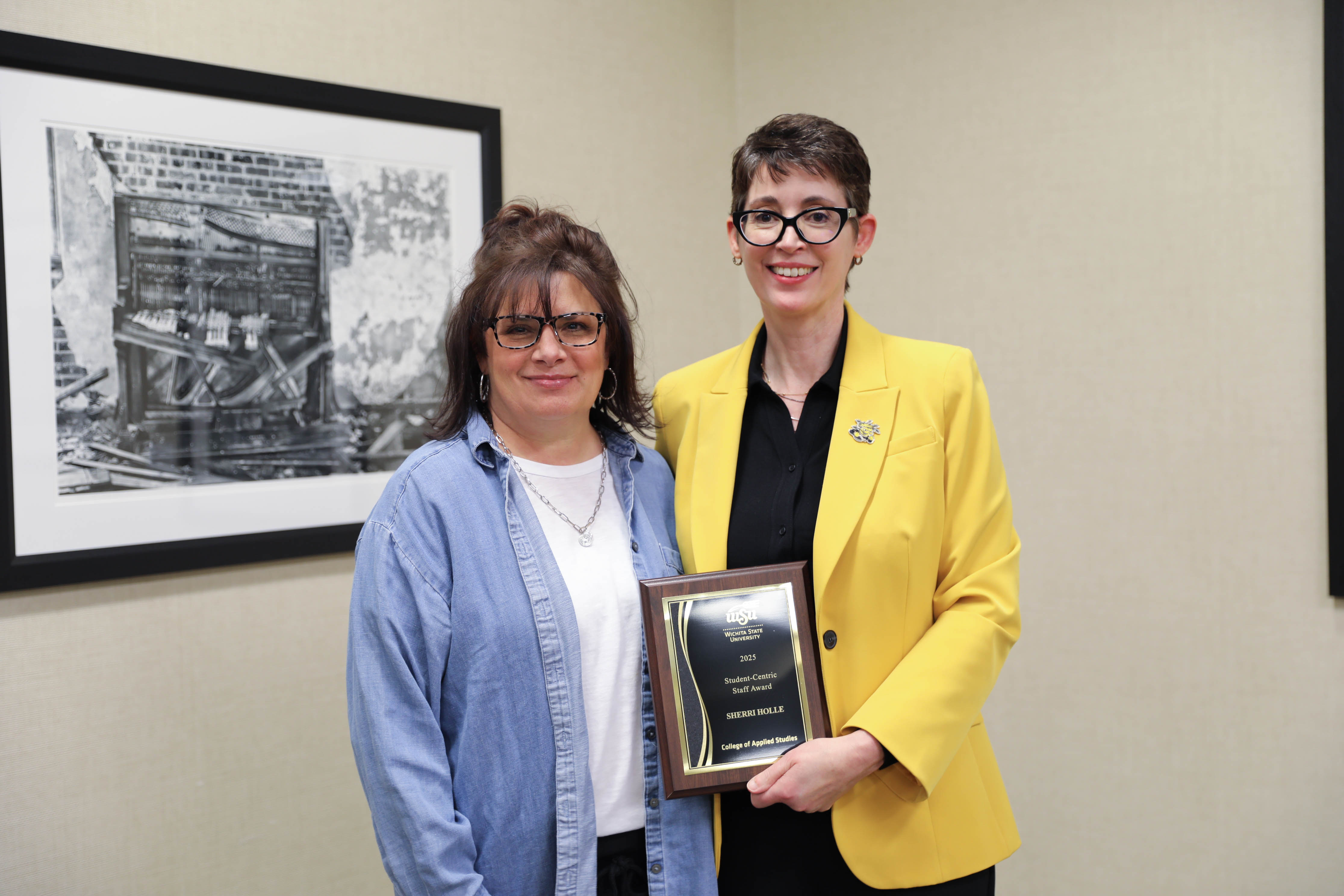 Student Centric Staff Award, Sherri Holle