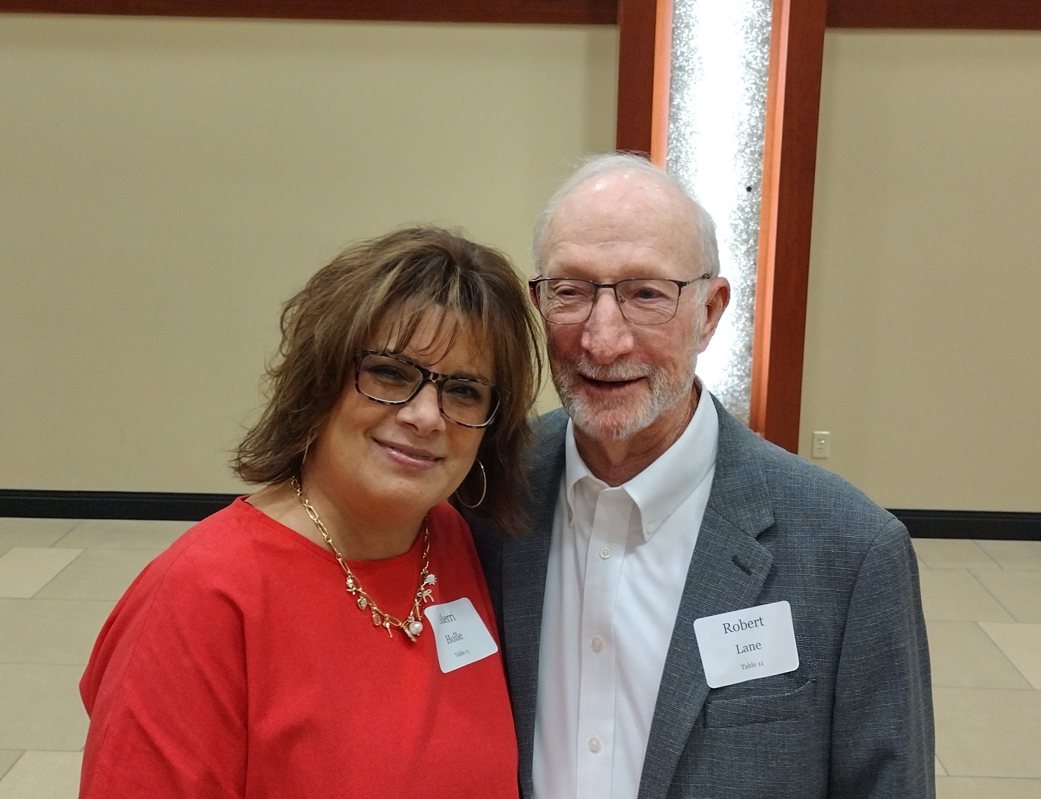 Dr. Robert Lane with CAS Transition to Teaching Academic Program Specialist Sherri Holle, whom he described as “the best administrative specialist I could have asked for.” Dr. Robert Lane with CAS Transition to Teaching Academic Program Specialist Sherri Holle, whom he described as “the best administrative specialist I could have asked for.”