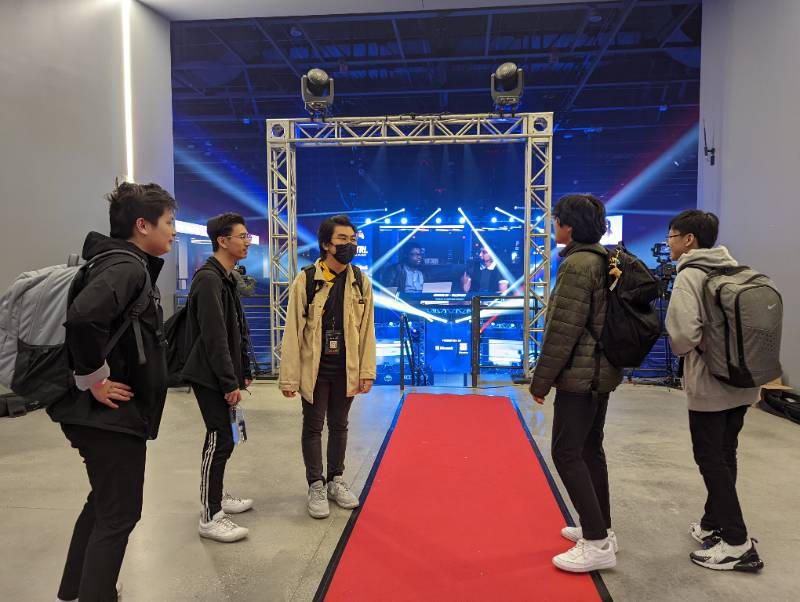 WSU Esports Varsity Valorant team at CECC 2022 in Atlanta