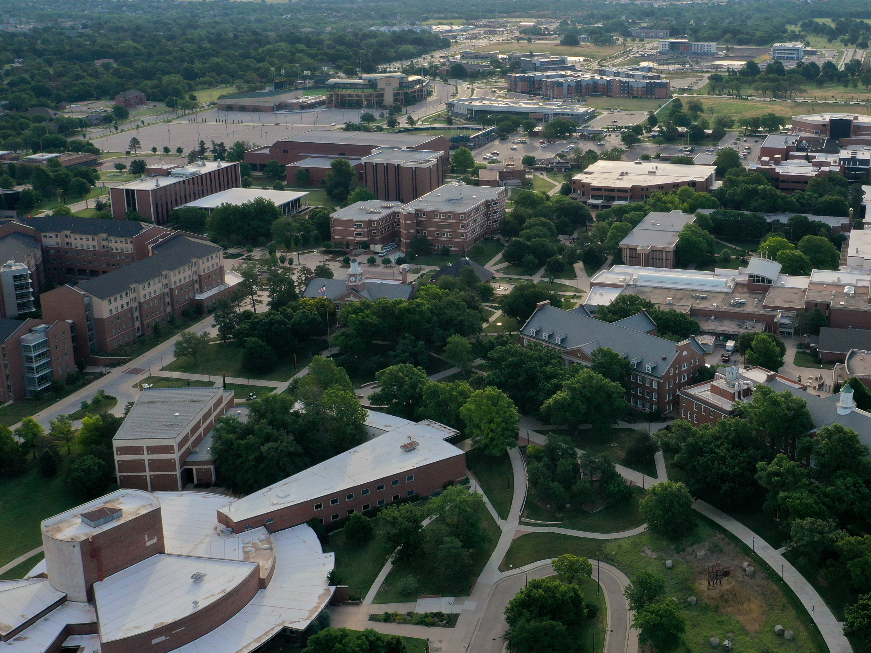 campus aerial