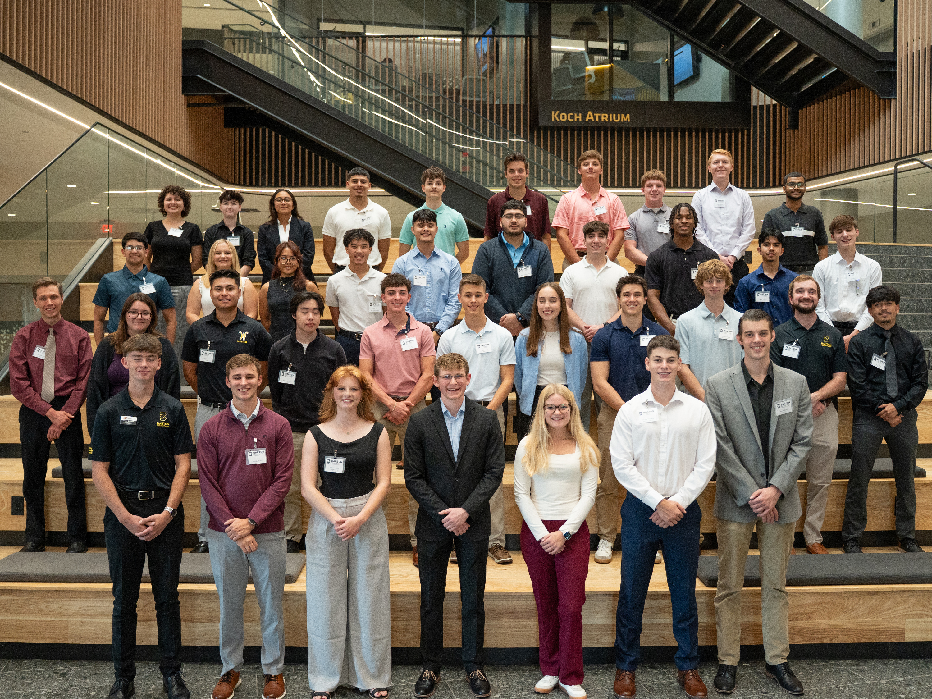 CSMIF Students in Woolsey Hall.