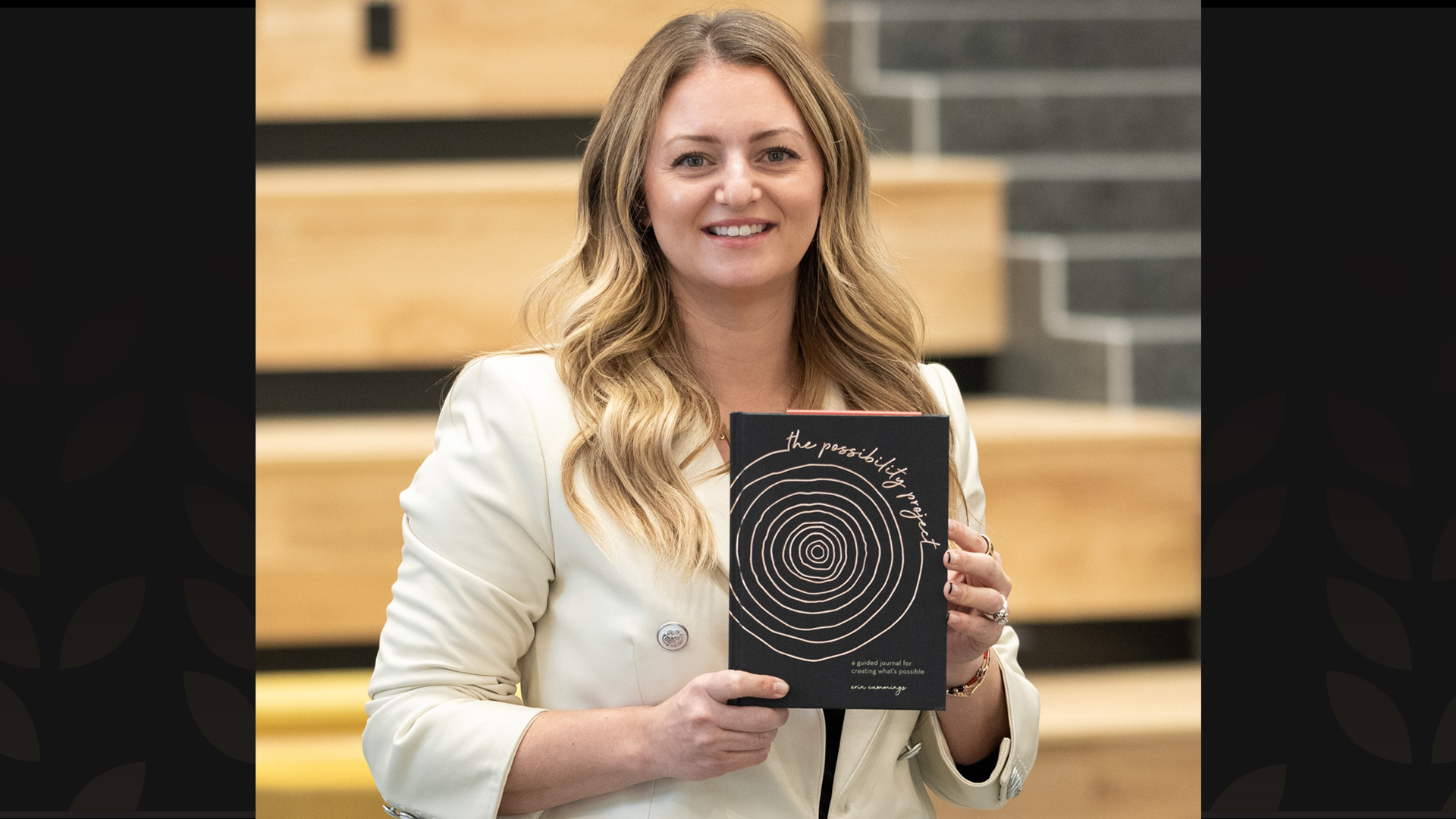 Erin Cummings, a Barton School graduate, president of the school’s Dean’s Alumni Advisory Board and owner of YESyoga.