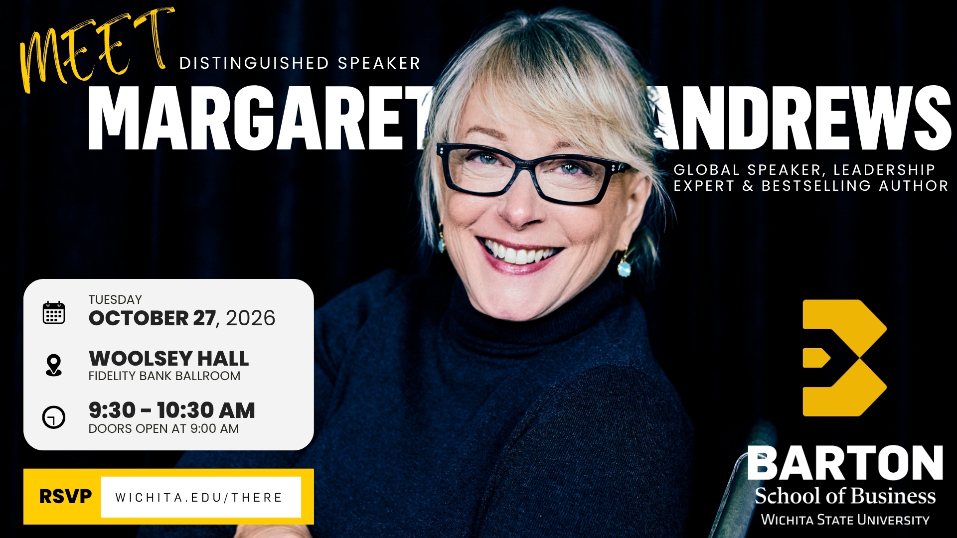 Barton School Welcomes Leadership Expert and Author Margaret Andrews as Distinguished Speaker
