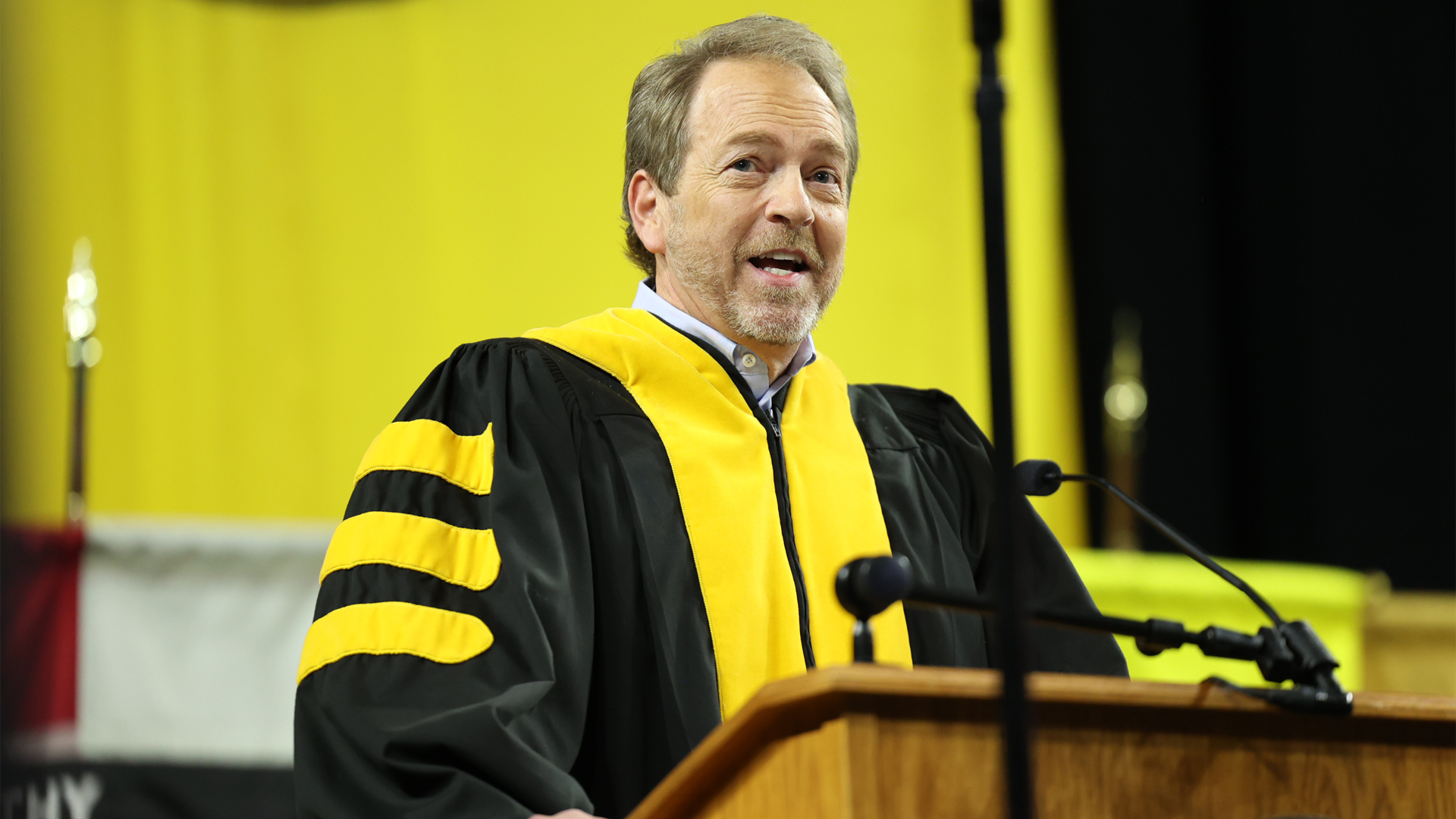 Richard Dinkel Encourages Wichita State Graduates to Embrace Uncertainty During Spring 2026 Commencement Address