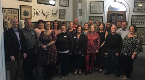 Group photo of the participants of the Spring 2018 Growing Rural Businesses Training in Leavenworth.
