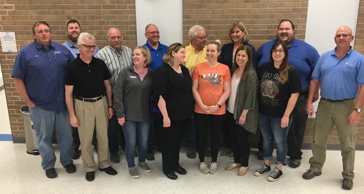 Group photo of the participants from the Spring 2019 Growing Rural Business Training in Colby