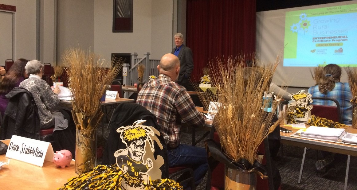 Fall 2015 Growing Rural Businesses Training in Marion and Hilsboro..