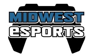midwest e sports written on top of a black video game controller