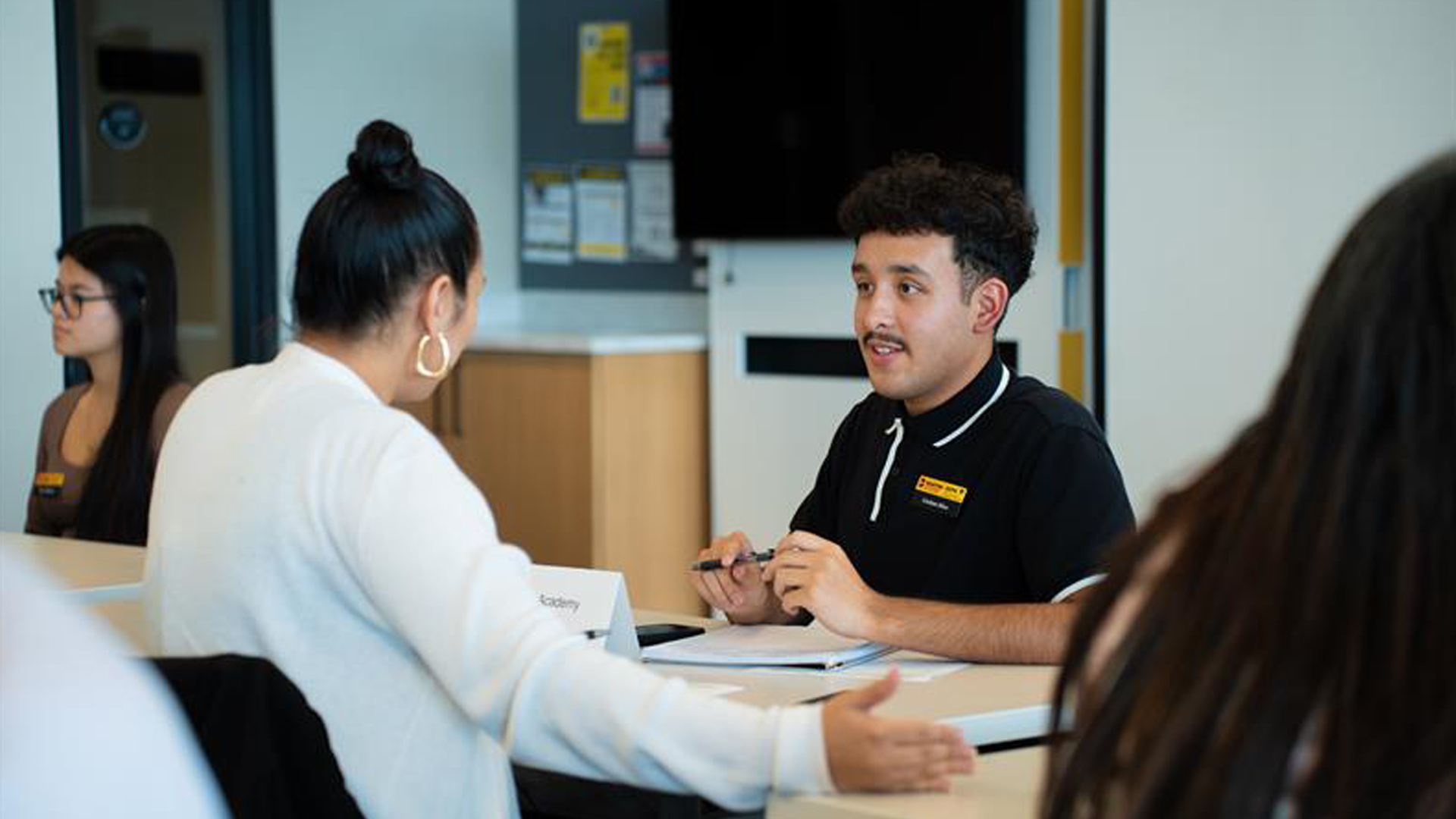 Barton School Students Interacting