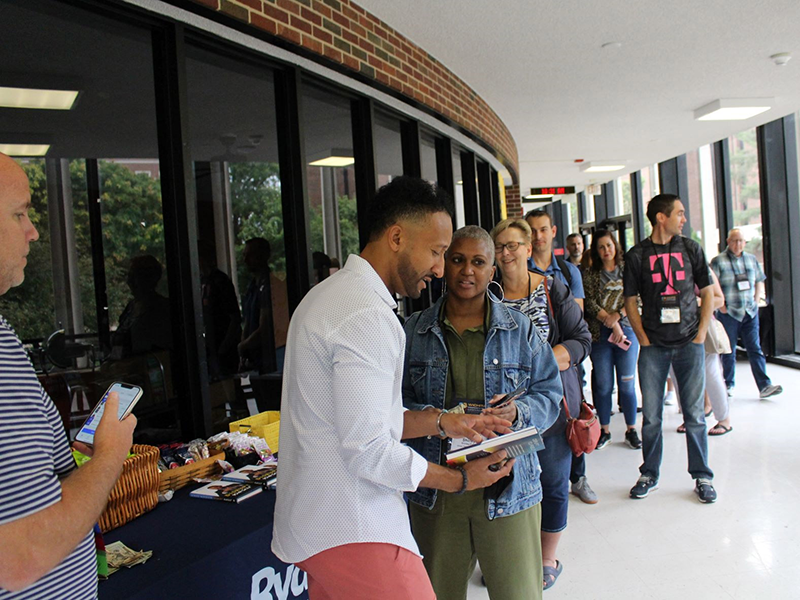 Attendees at the 50th Anniversary of the Wichita Property Tax Conference in Hubbard Hall on campus from July 24-28, 2022 