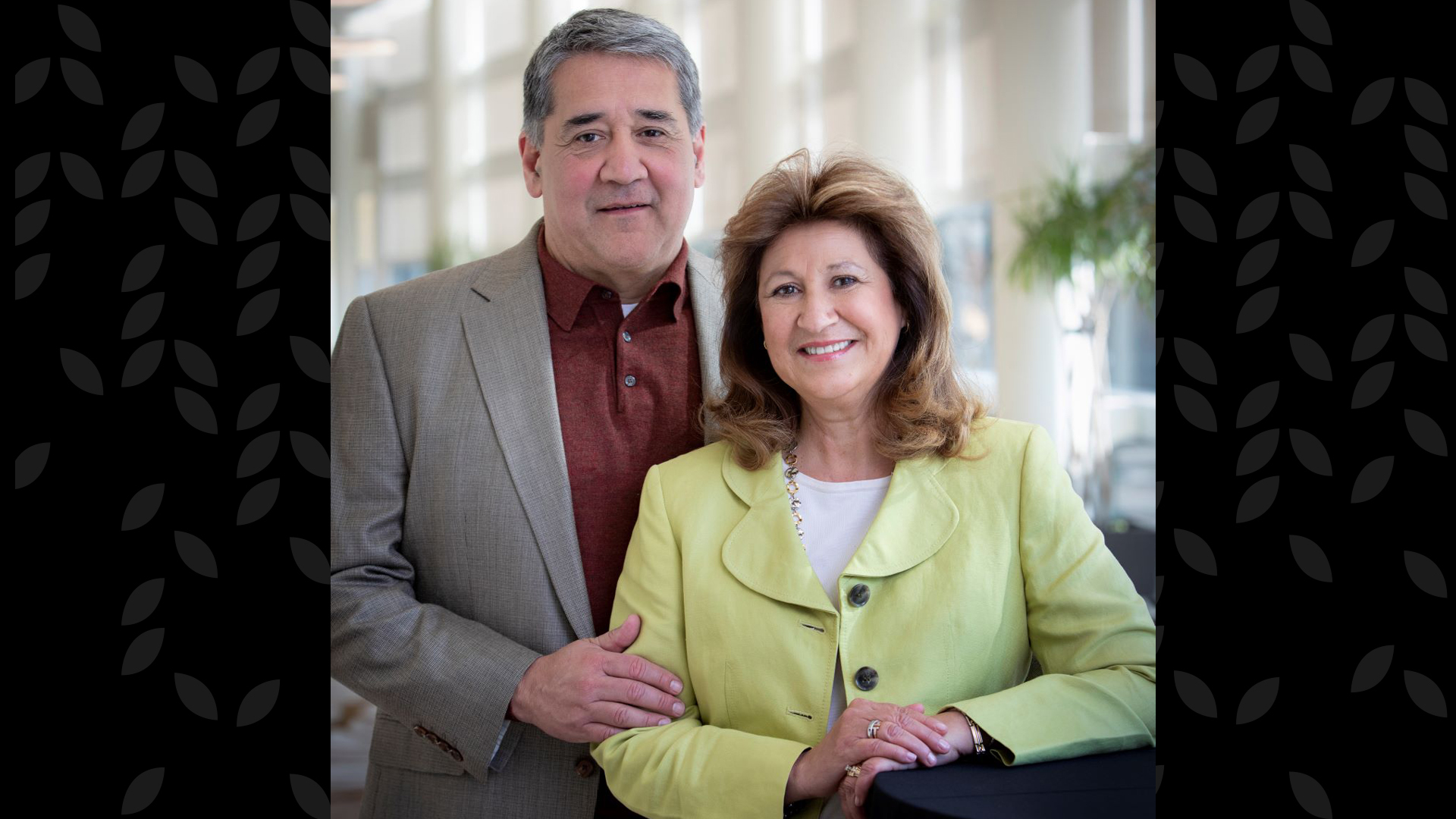 Gene and Yolanda Camarena, the Barton School of Business's Entrepreneurs-in-Residence duo for the Spring 2024 semester.