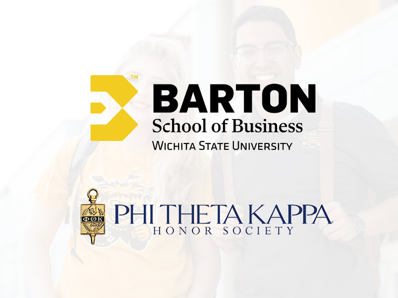 Barton School of Business and PTK Logos