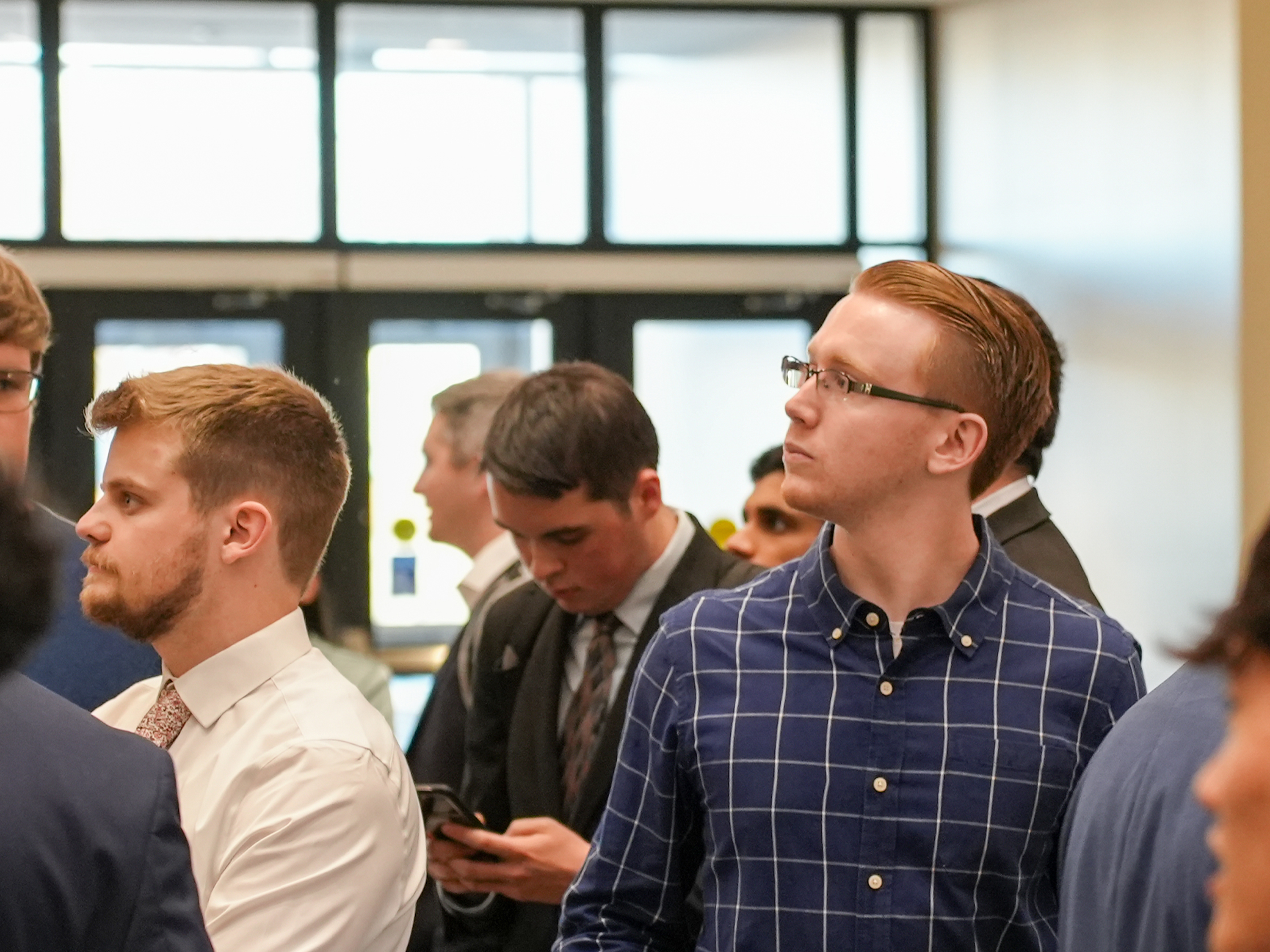 Students in the Cummings Student Managed Investment Fund.