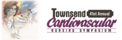 Logo for the 41st Annual Townsend Cardiovascular Nursing Symposium