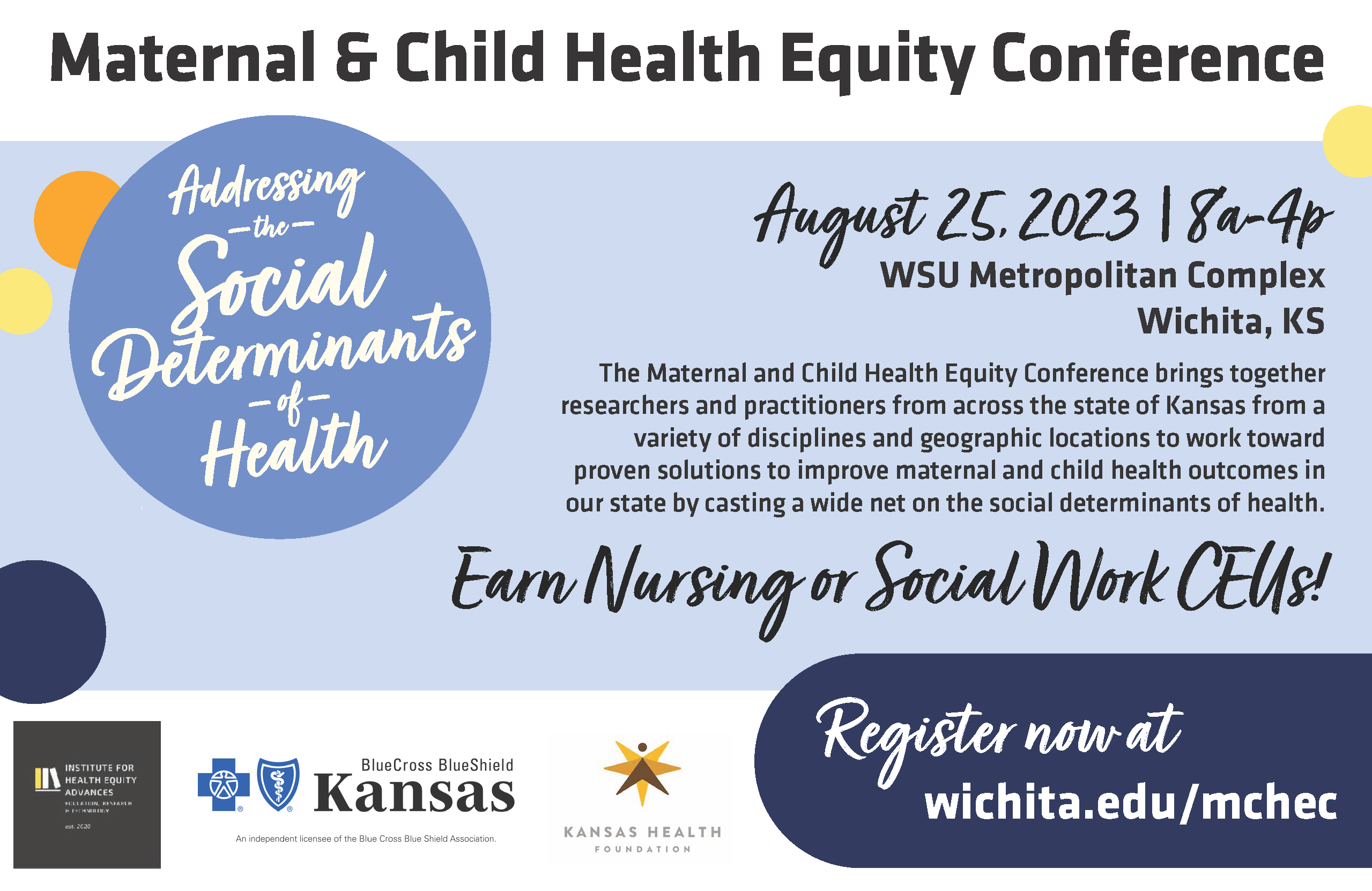 Flyer for the conference