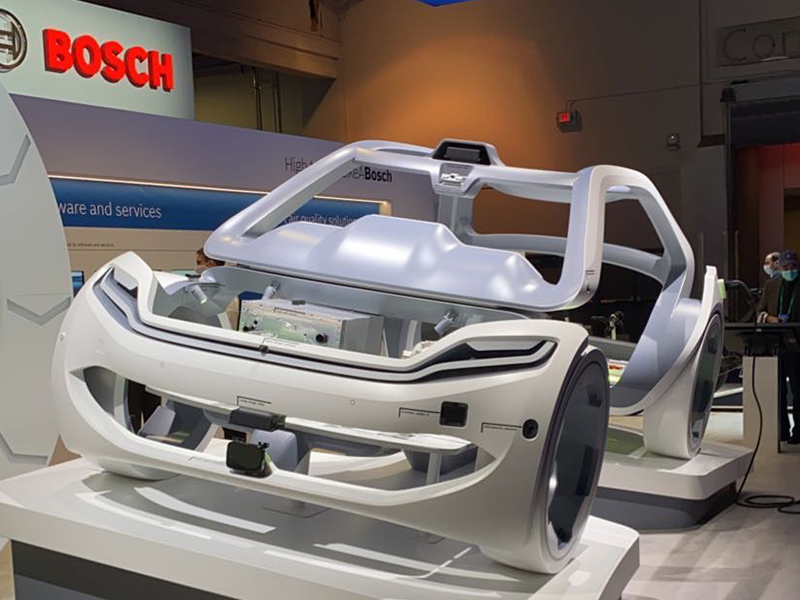 Bosch electric vehicle at CES 2022