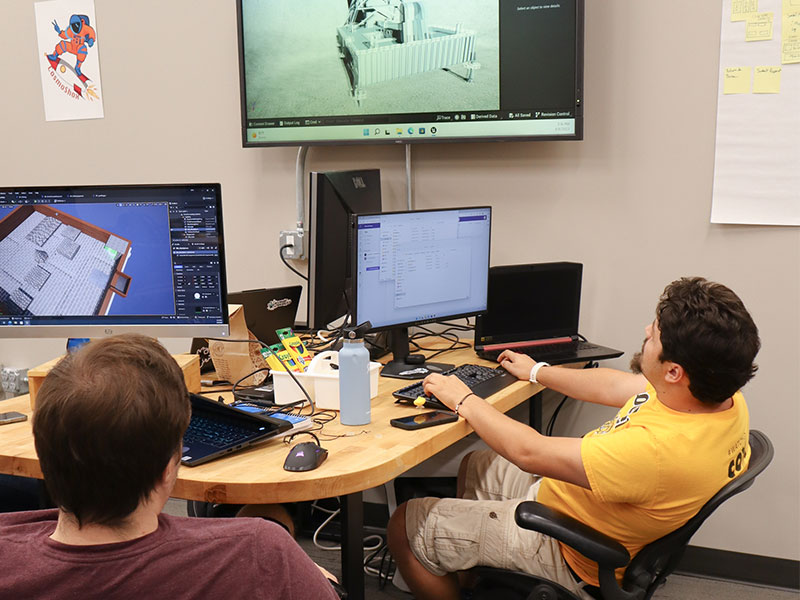 Bob and Braeden coding for VR