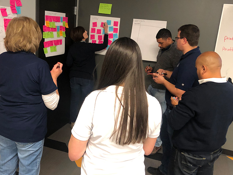 Design Thinking Exercise with Credit Union of America