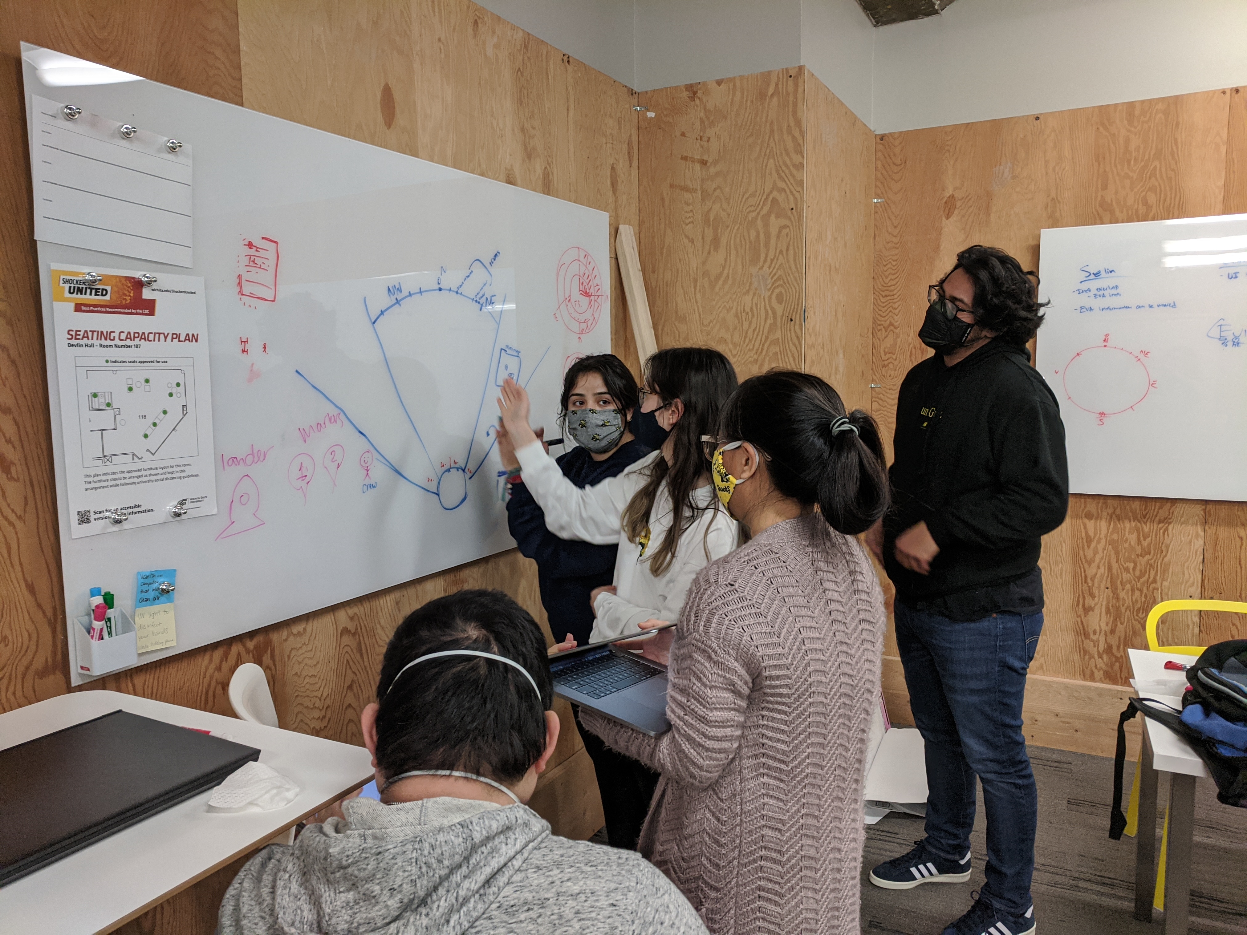 Design challenge in progress