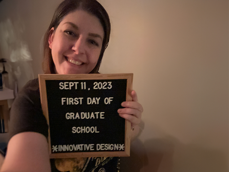 Amanda Poirier's First Day of MID