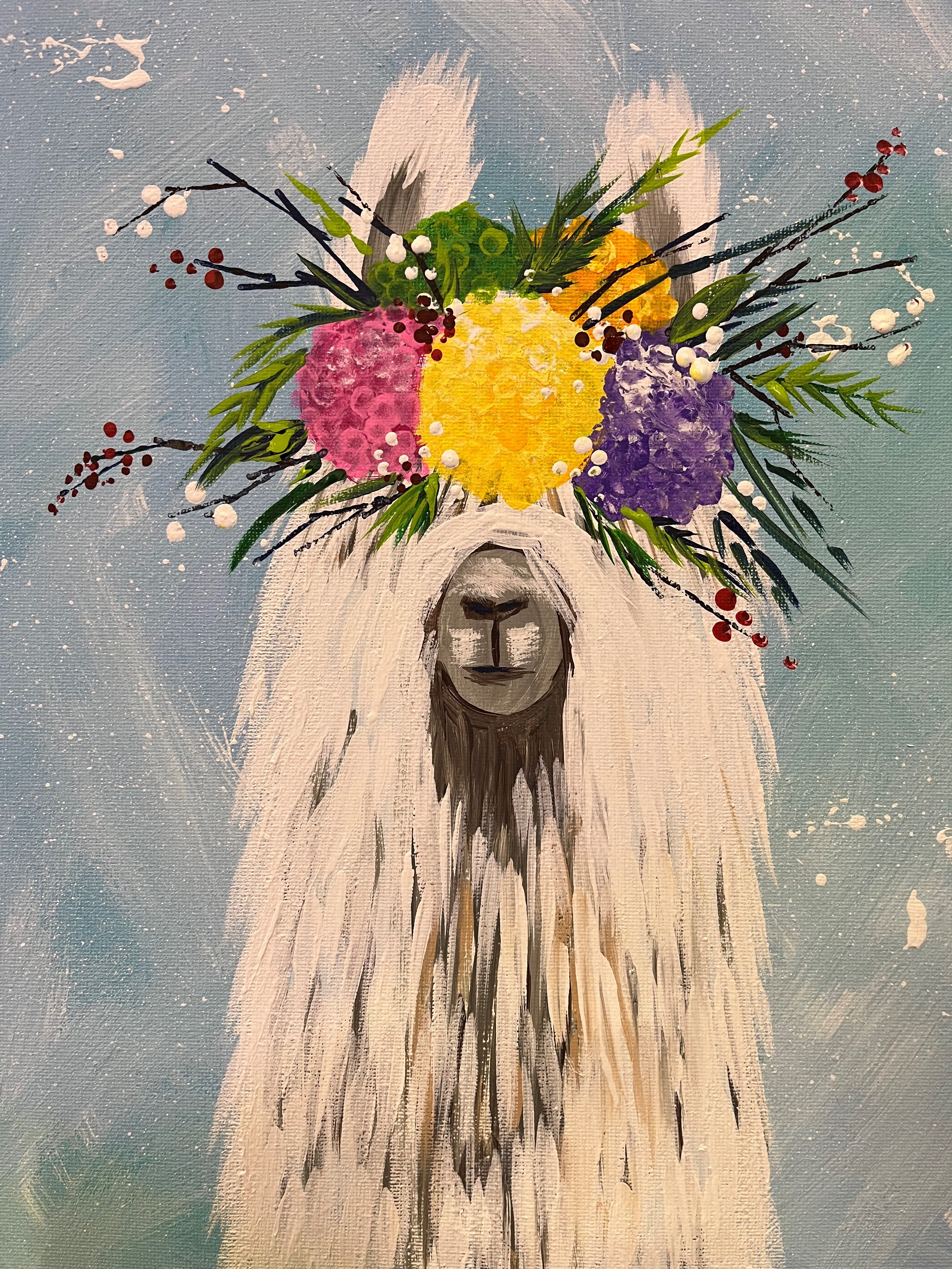 Alpaca paintin