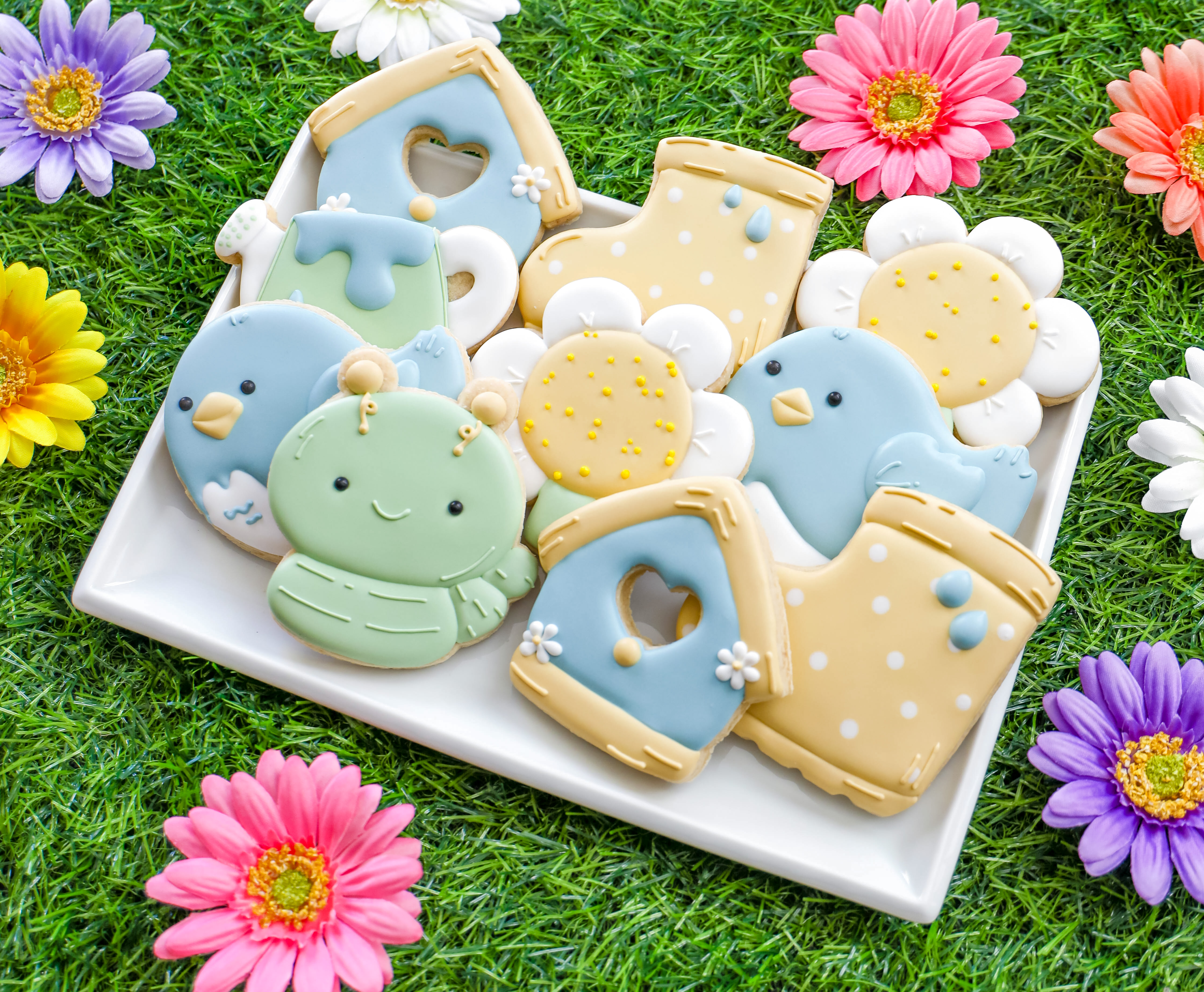 decorated sugar cookies