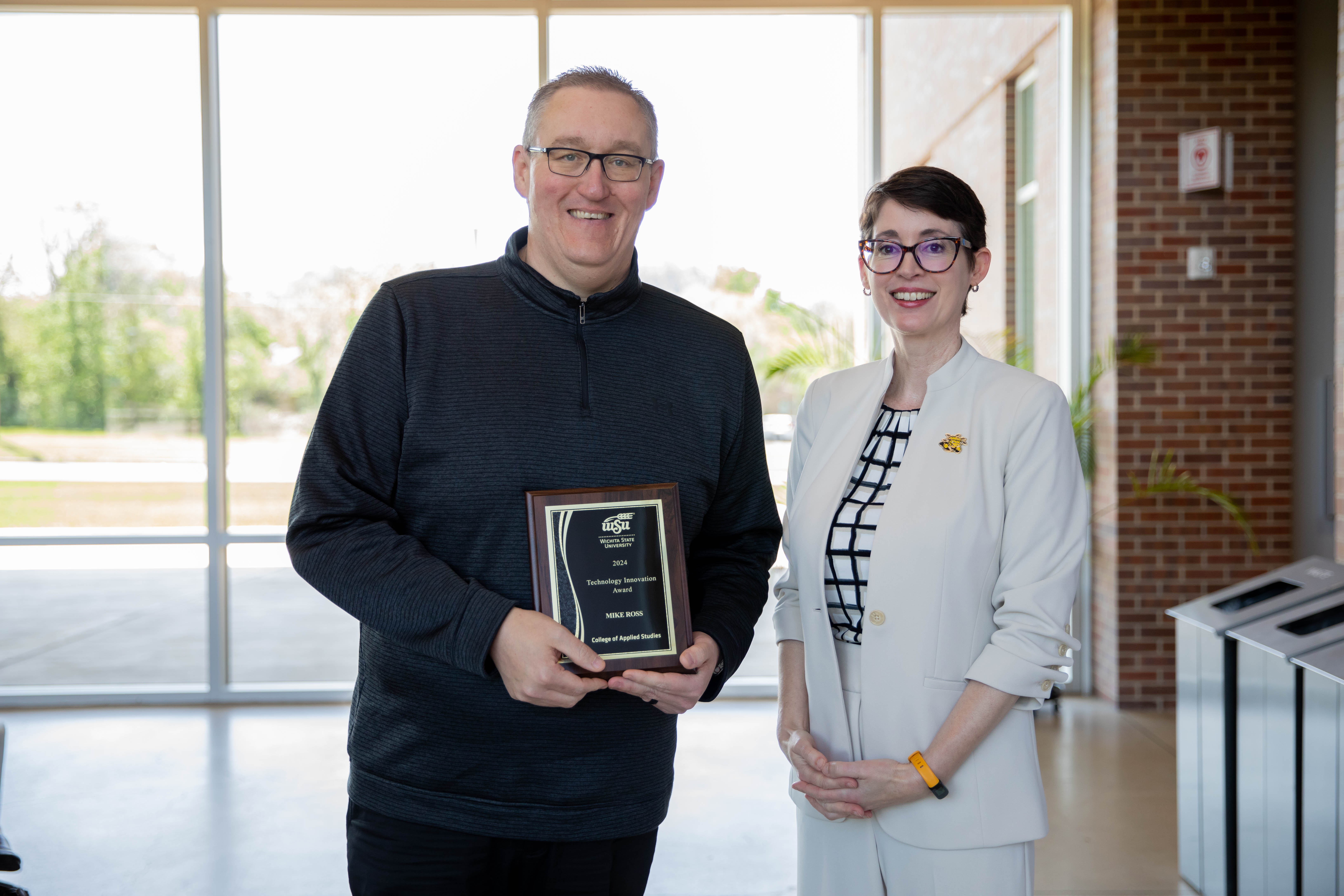 Mike Ross and Jennifer Friend