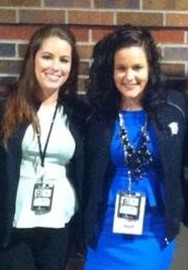 Photo of Jenny & Megan together. 