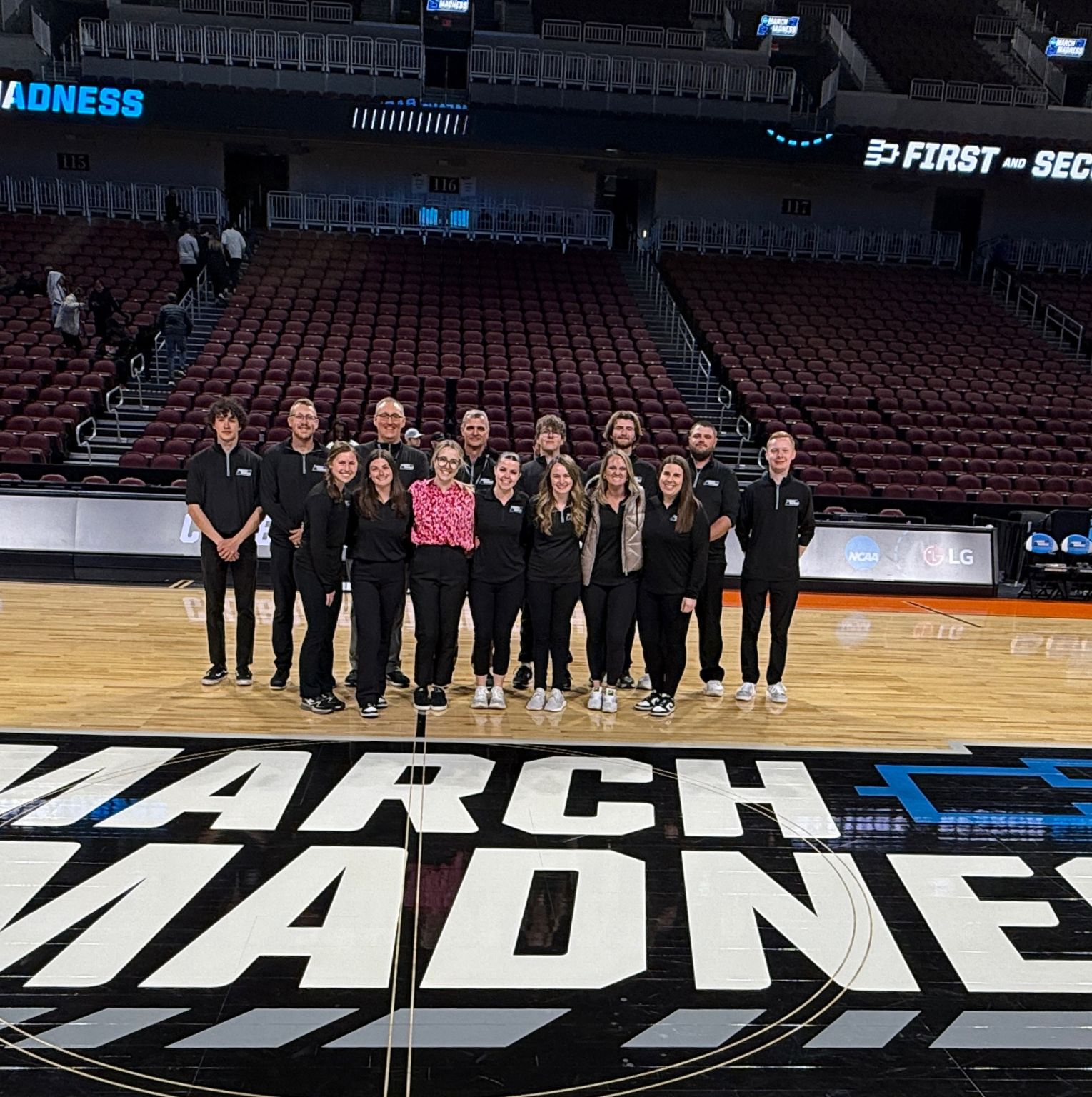 WSU Students at 2025 NCAA Basketball Tournament in Wichita
