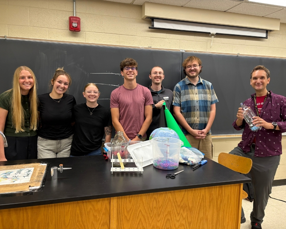 WSU Science Education Students at KATS Science Conference