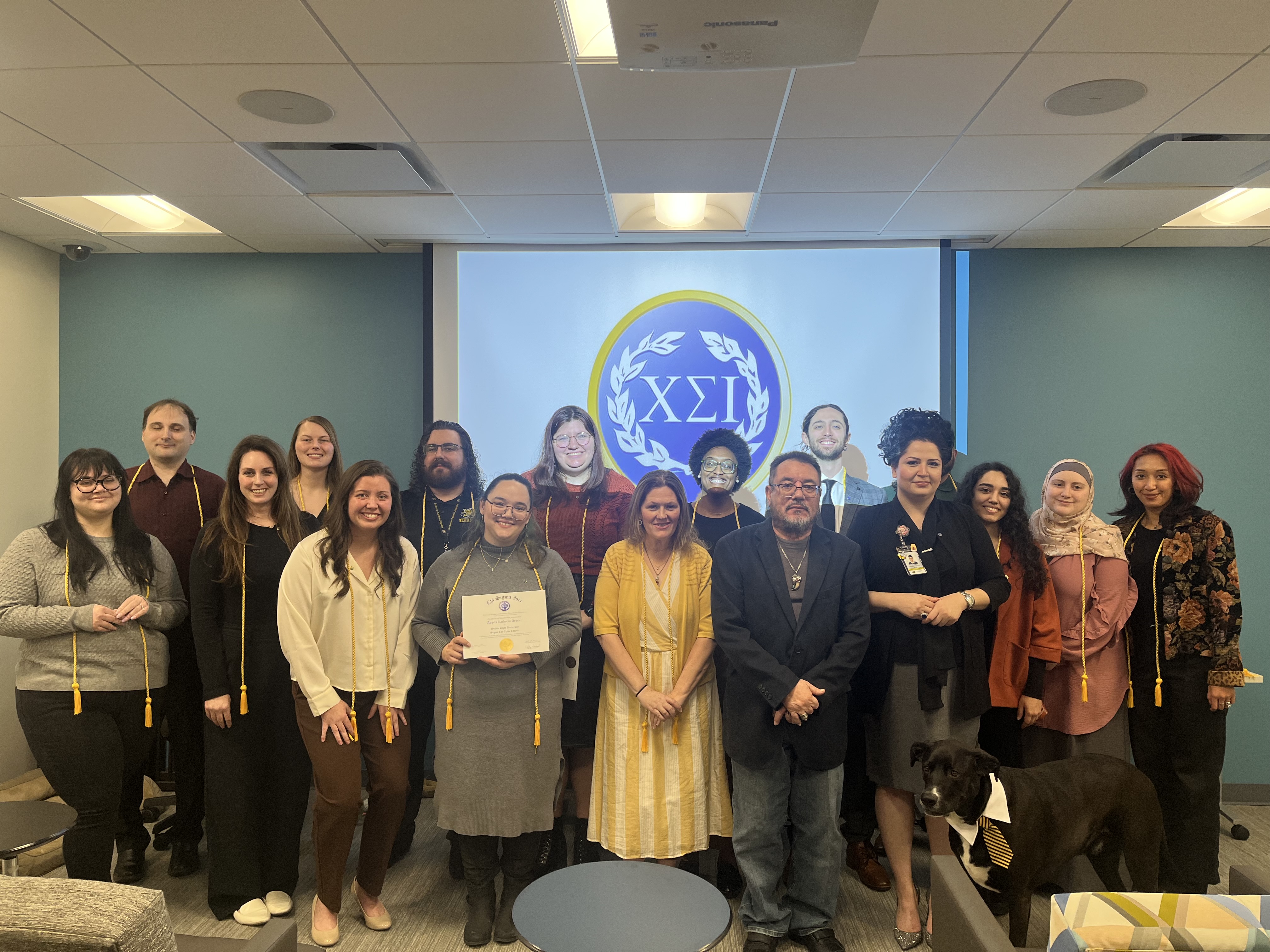 Sigma Chi Alpha chapter initiation ceremony