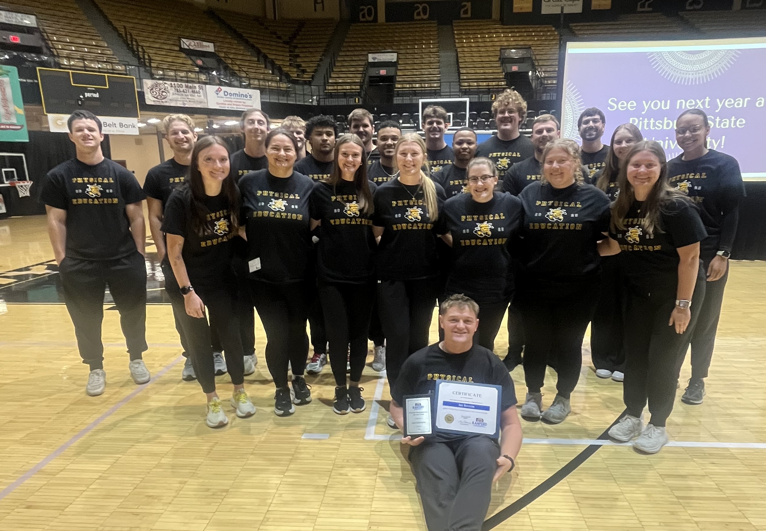 WSU Students at KAHPERD Convention