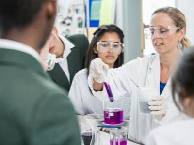 Middle School Science Classroom