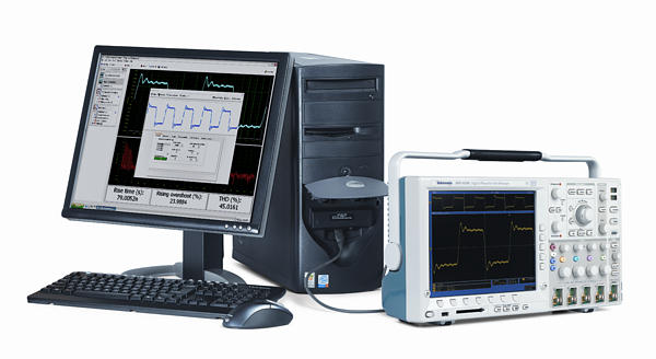 Photo of computer and equipment. 