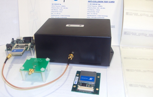 Photo of RFID reader. 