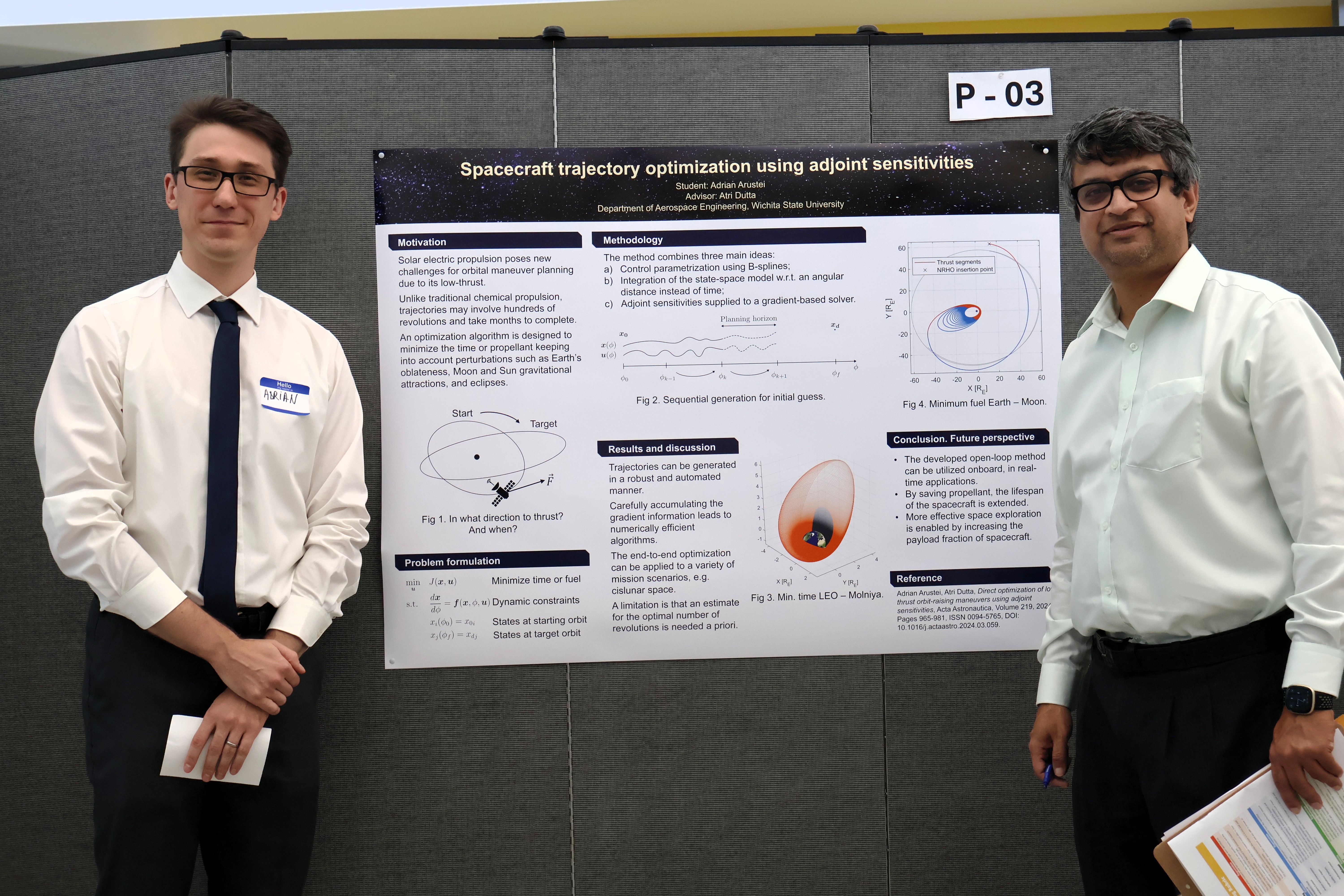 Adrian Arustei poster presentation. 