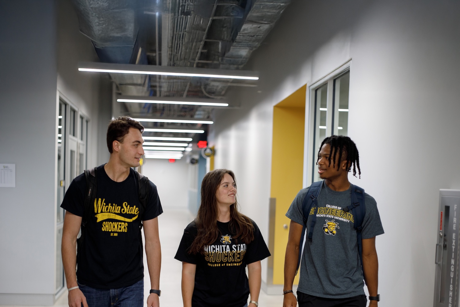 Students Walking