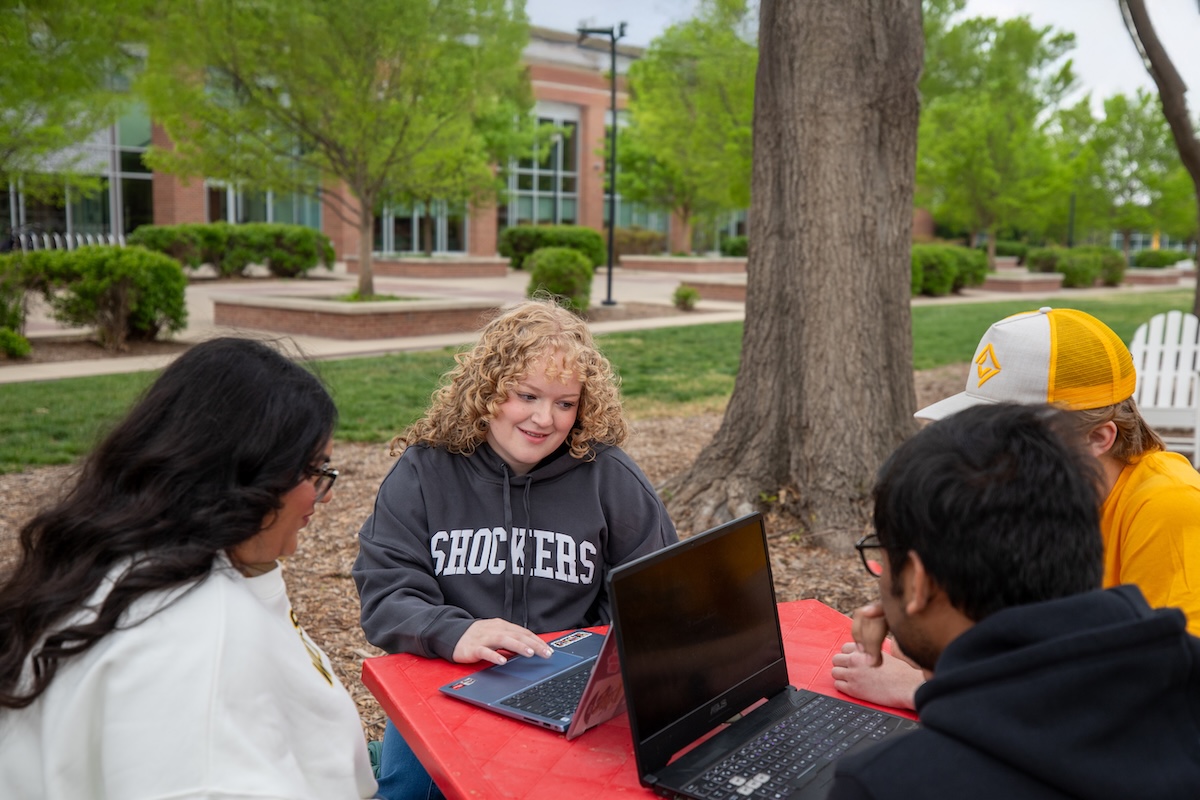 Students Walking on Campus