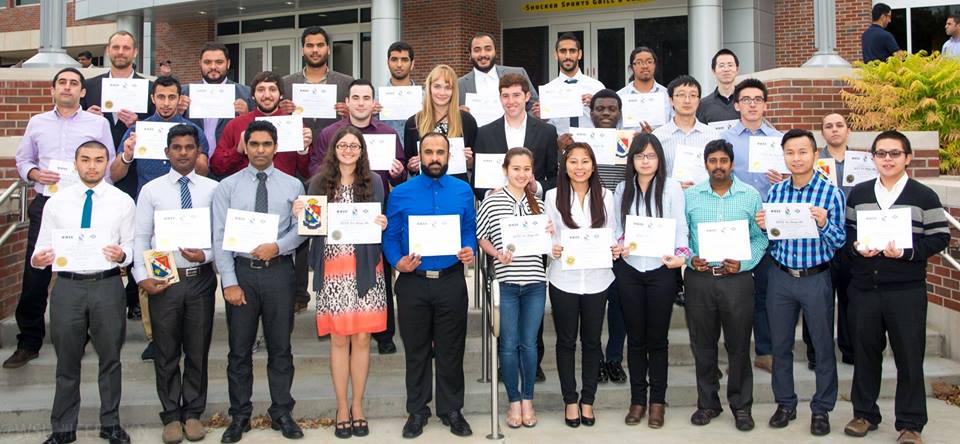 Photo of 2015 Initiates. 