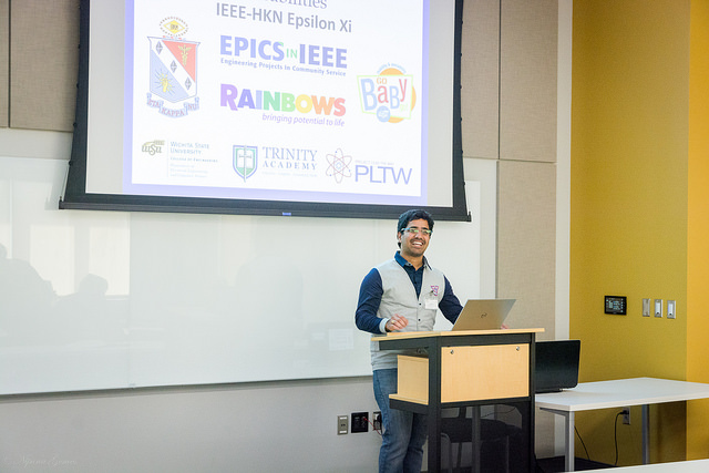 Welcome: Satya, one of the initial project member, coordinating the event